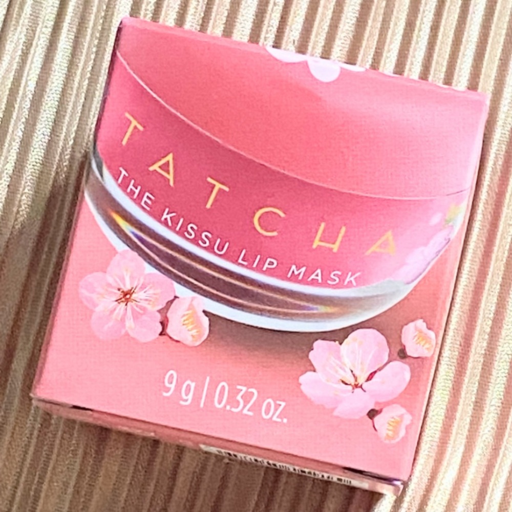 Tatcha The Kissu Lip Mask PLUM BLOSSOM 9g FULL SIZE LIMITED EDITION